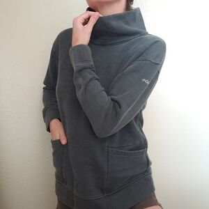 COLUMBIA Medium Gray Medium Funnel Neck Sweater